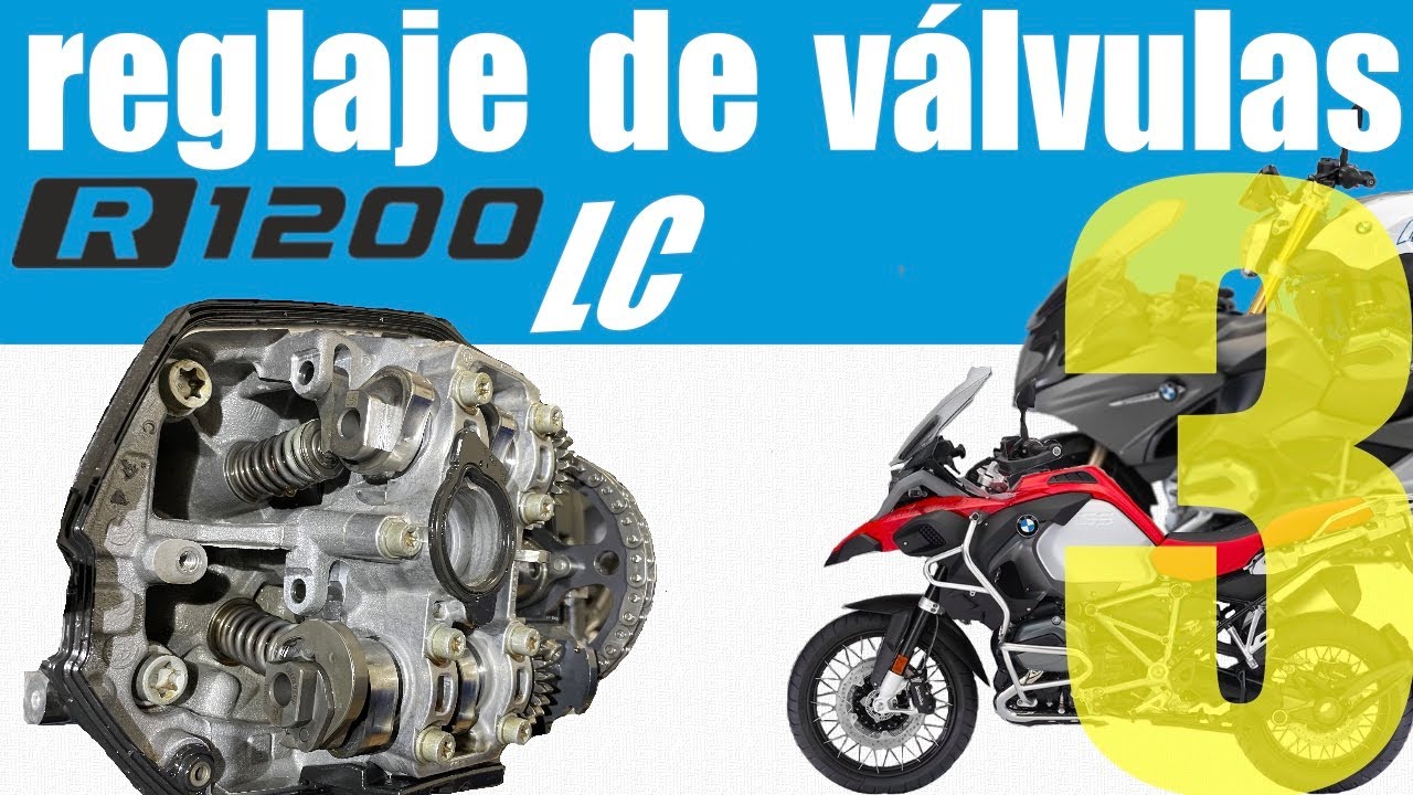 Reglaje de válvulas BMW R 1200 LC GS RT R RS parte 3/3 Valve clearance adjustment, Ventile einstelle