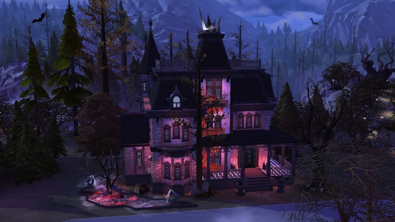 The Sims 4 || Speed Build || Victorian Haunted House Collab /w Beresims
