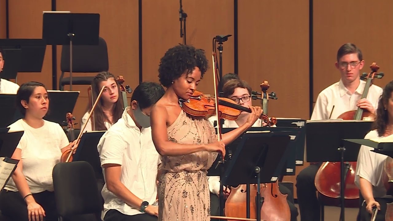 Mozart Violin Concerto No. 3 - Melissa White / JoAnn Falletta / Brevard Music Center Orchestra
