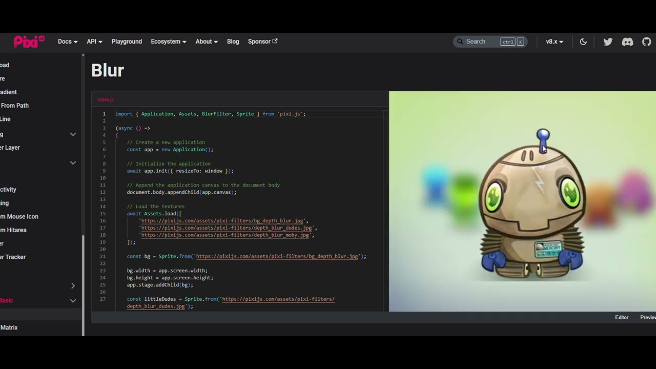 🎨Pixi.js is the perfect rendering library for anyone looking to create fast, high-performance 2D