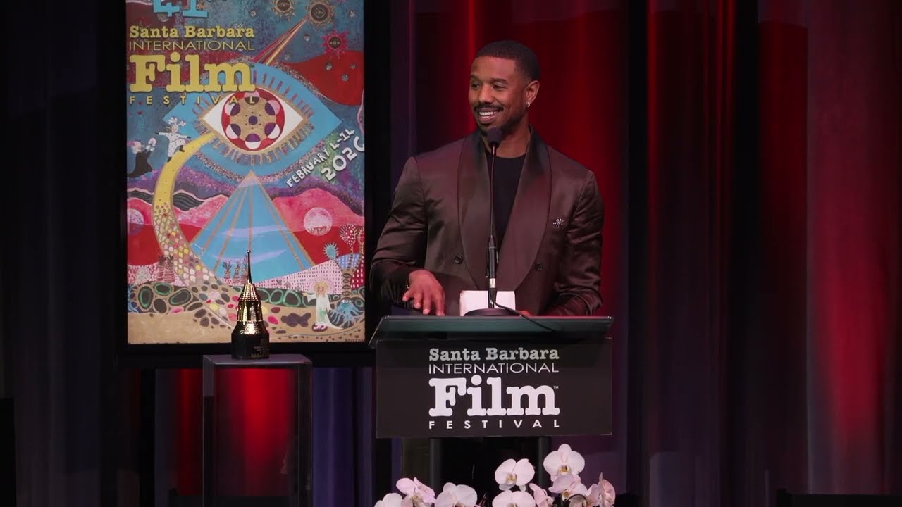 SBIFF 2026 - Michael B. Jordan Presented The Outstanding Performer of The Year Award by Delroy Lindo