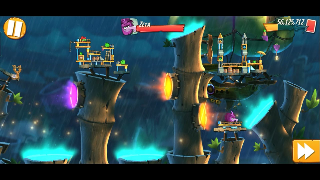 ZETA BOSS LEVEL 3100 Angry birds 2 final level PURPLE ZETA