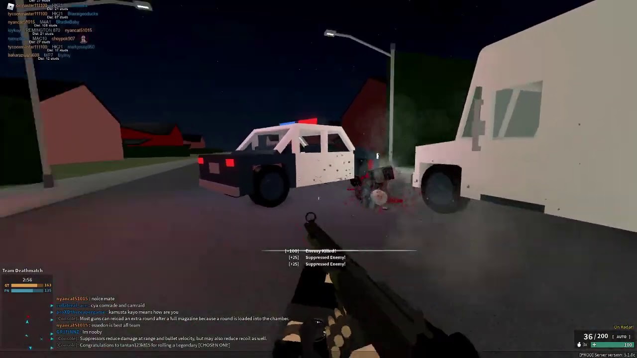 Phantom forces gameplay/ Gun showcase | Roblox