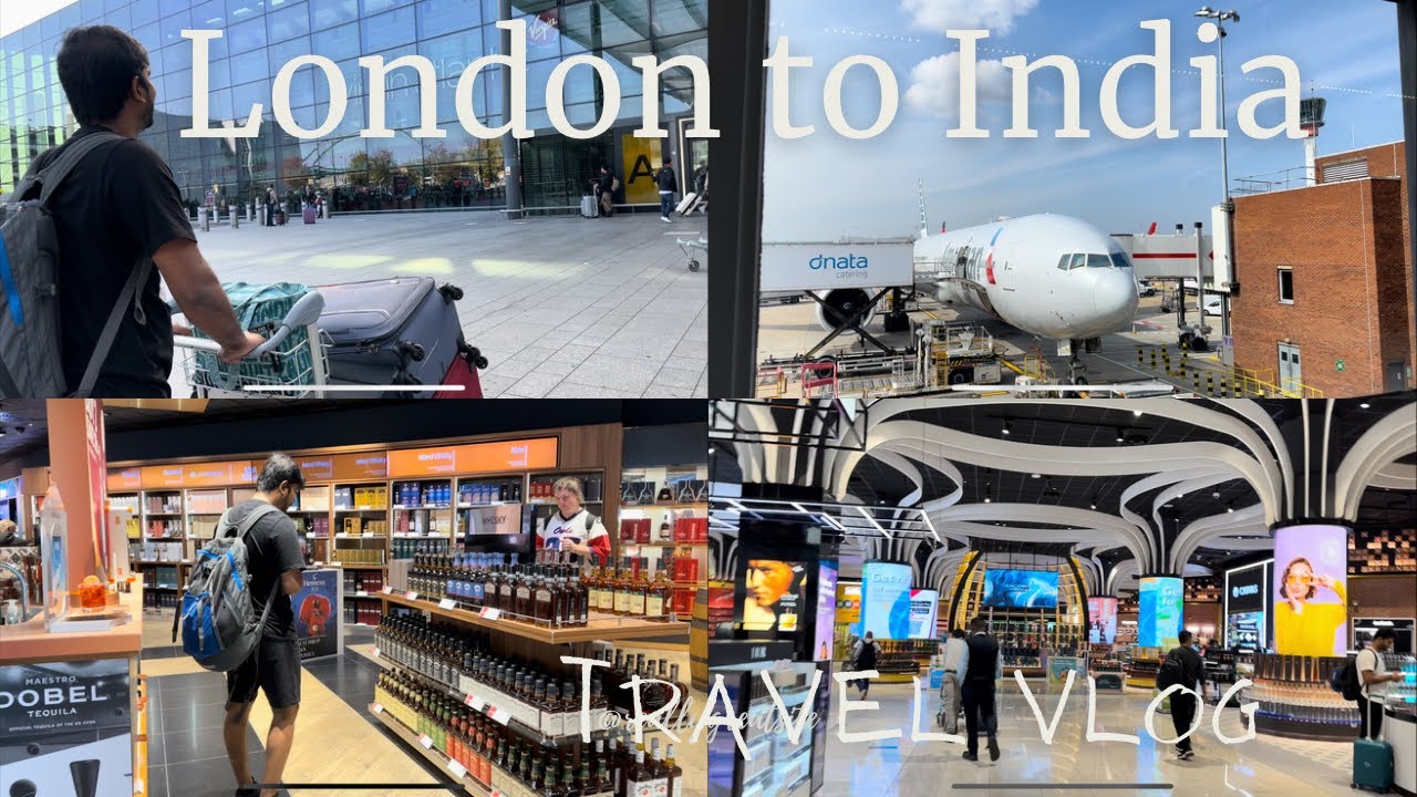 🥳🥳LONDON TO INDIA TRAVEL VLOG 🤩 | UK TAMIL VLOG | VIRGIN ATLANTIC FLIGHT EXPERIENCE