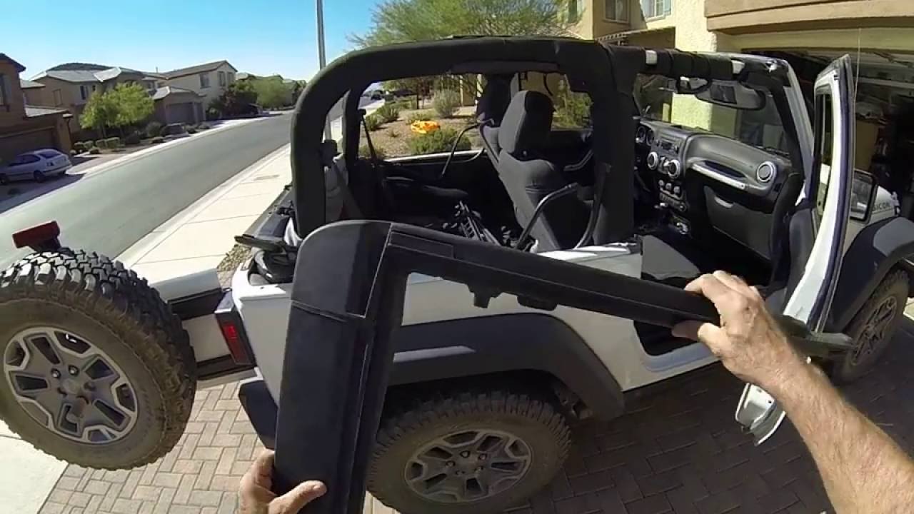 Jeep JK Soft Top Complete Installation