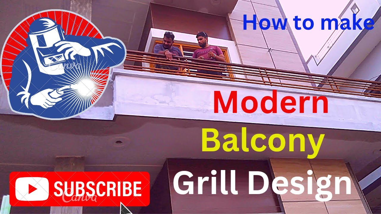 Modern Balcony Grill Design! M S Railing design for house! Iron Railing! Balcony Handrails Railing D