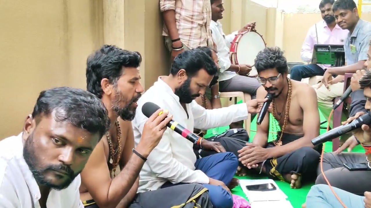 అయ్యప్ప పాద యాత్ర పాట.. బాకారం జైపాల్ రెడ్డి గురు స్వామి పడిన పాట.. తాండూరు మురుగన్ ఆశ్రమం.