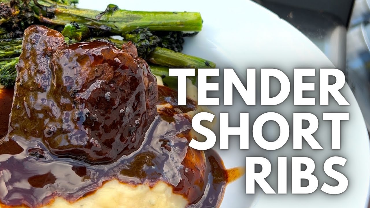 Tender Beef Short Ribs On A Gas Grill | The Prince Eats