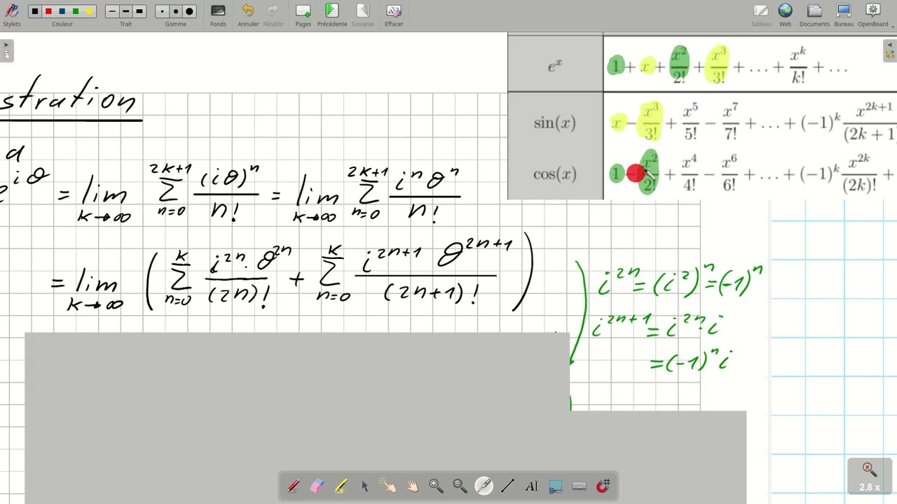 3MA2 - Oral - Q25 : Formule de Euler