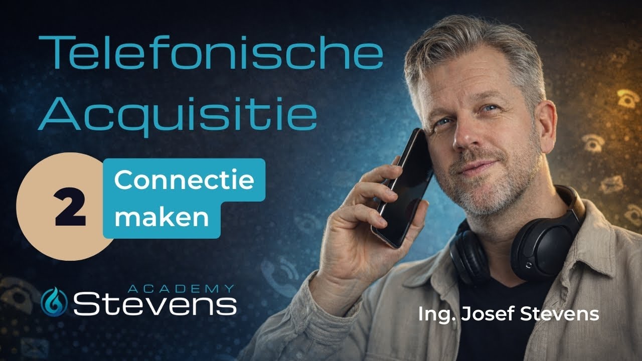 Hoe je connectie maakt in een koud telefoongesprek | Telefonische Acquisitie training – Afl. 2