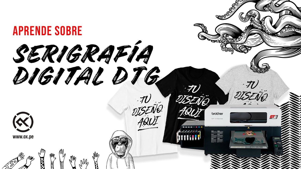 Impresión dtg en Perú, te contamos de que trata la impresión DTG o serigrafía digital