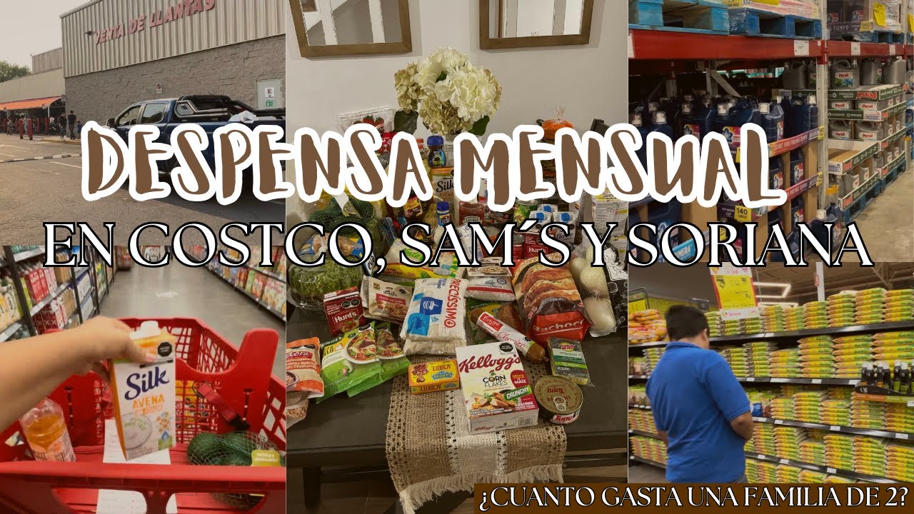 DESPENSA MENSUAL | TAG DEL SUPER | ¿CUANTO GASTAMOS EN EL SUPER?