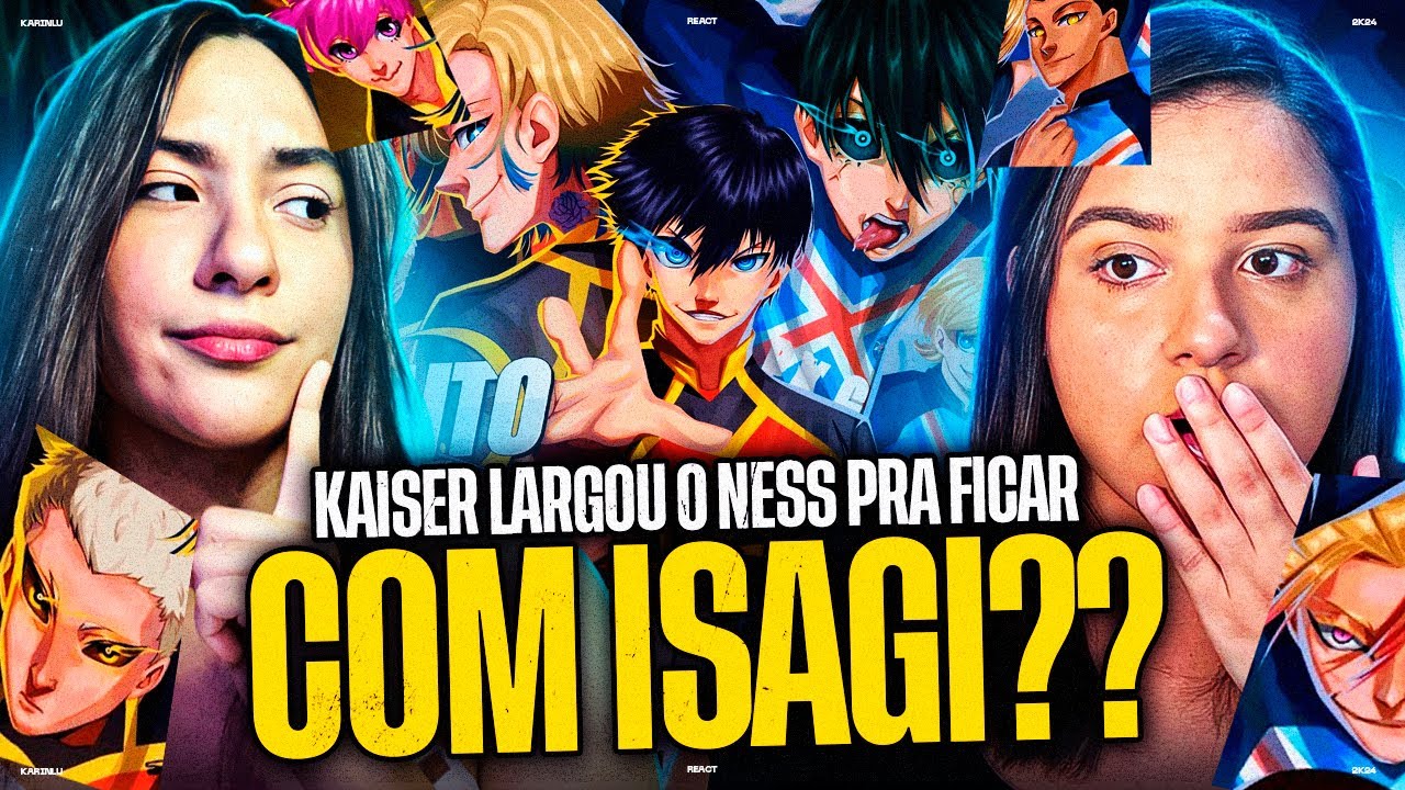Bastard x PXG | Novo Heroi (Blue Lock) | Kaito - KARINLU REACT