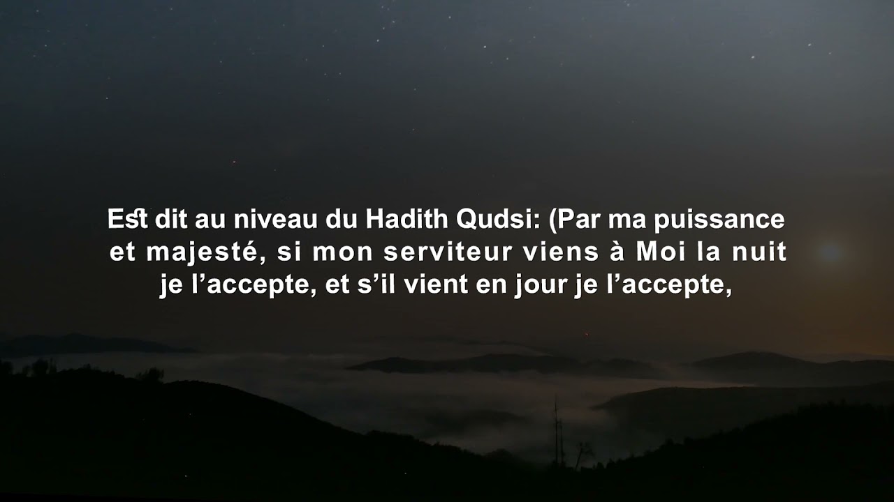 O mes serviteurs (Hadith Qudsi) ; Mohammed Ratib Nabulsi (sous-titre fran&ccedil;ais)