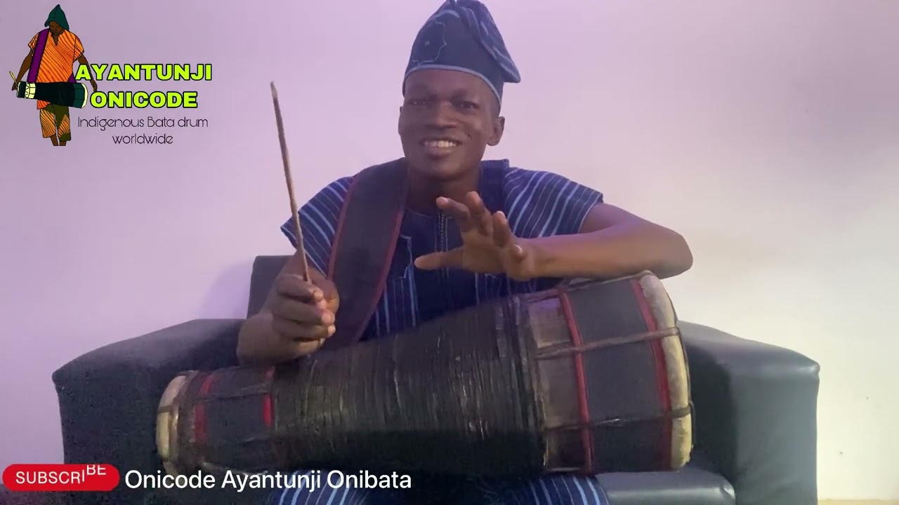 How to play Bata Drum (Iya Ilu Bata)