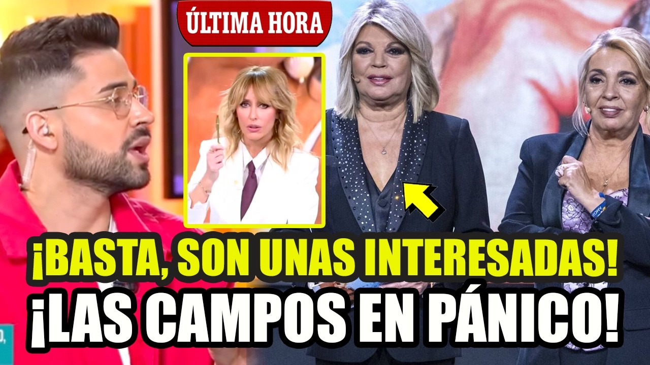¡PARALIZAN FIESTA! EMMA GARCÍA PÁLIDA Y TERELU Y CARMEN EN PÁNICO POR GRAVES ACUSACIONES EN DIRECTO