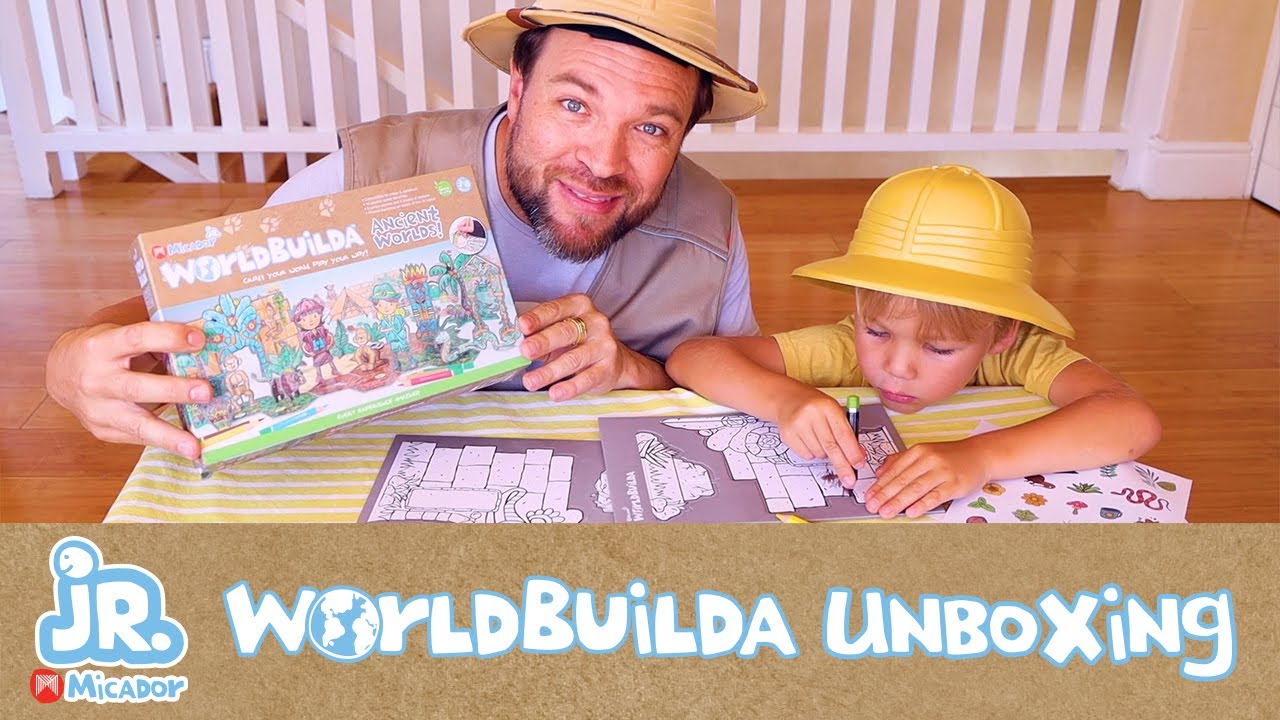 WorldBuilda Unboxing with with FourieFamCam