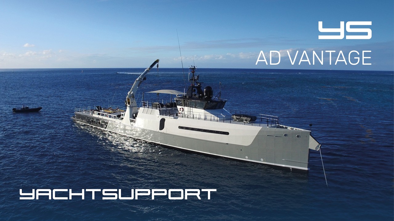 Yacht Support AD VANTAGE built by Damen Yachting