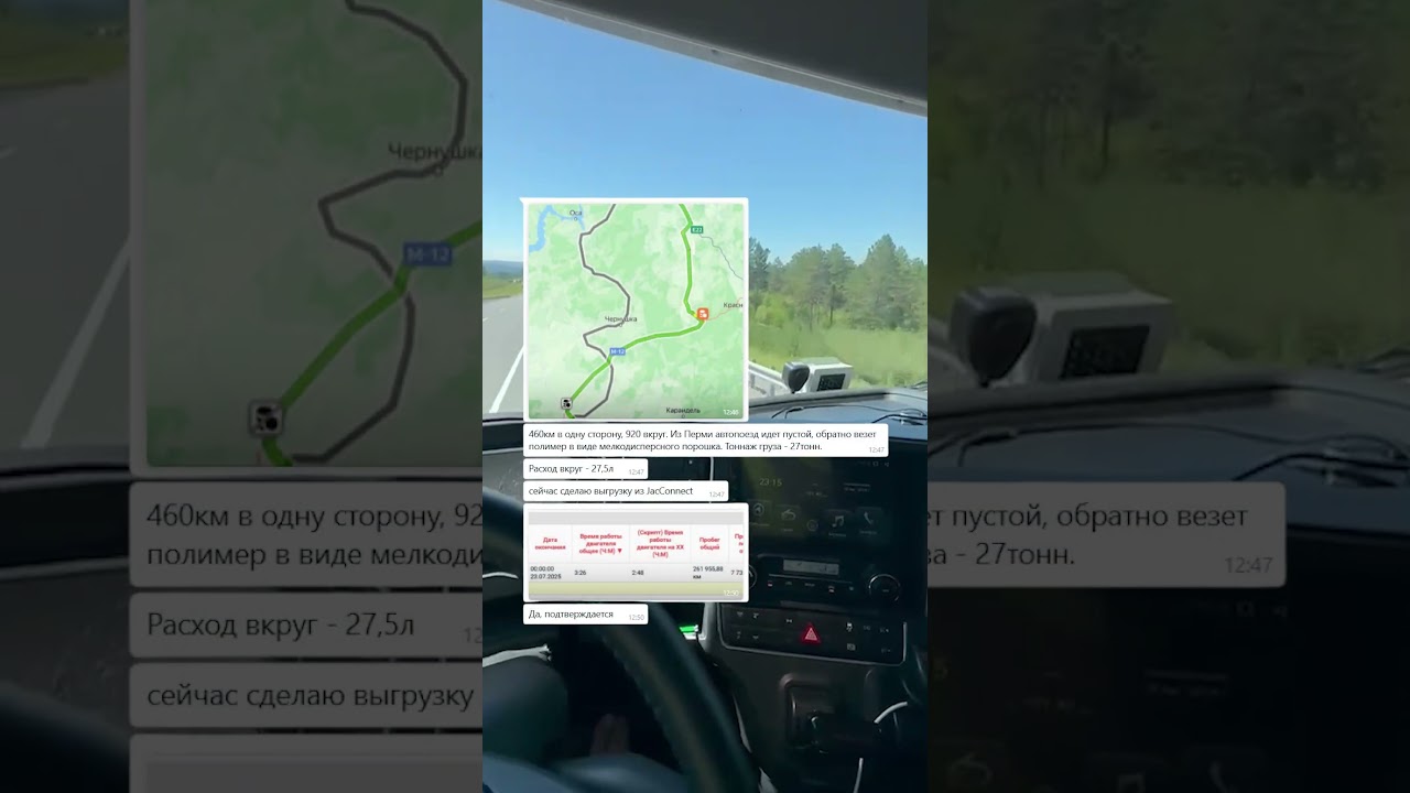JAC K7: Рекордный расход топлива