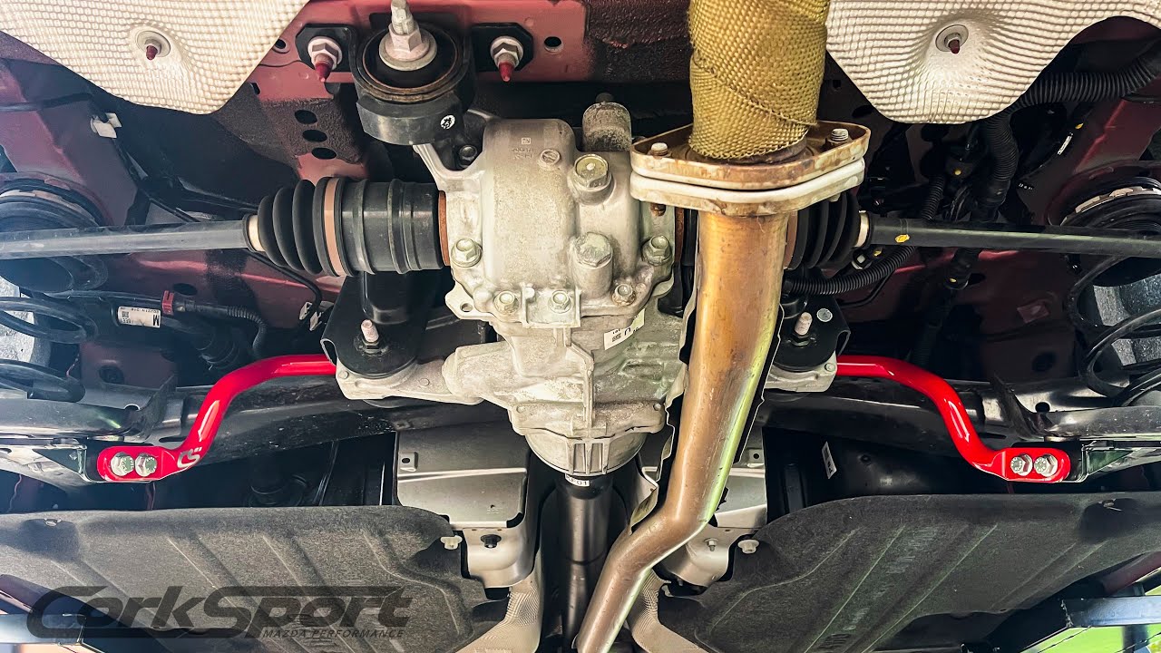 CorkSport Rear Sway Bar Install (4th gen Mazda 3)