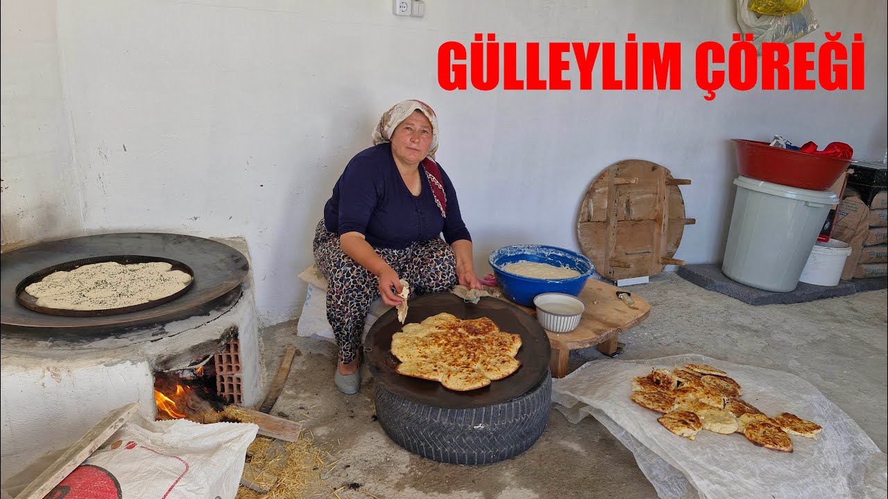 EN GÜZEL GÜLLEYLİM ÇÖREĞİ NASIL YAPILIR  USTASINDAN ÇÖKELEK SUYUYLA