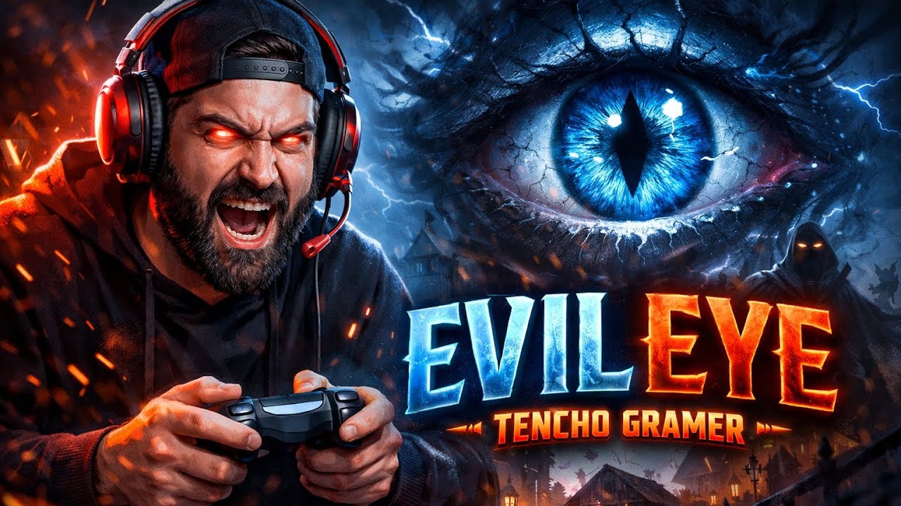 Evil eye with tencho gramer #horror #grannyvsgrannygame #tenchogamer 