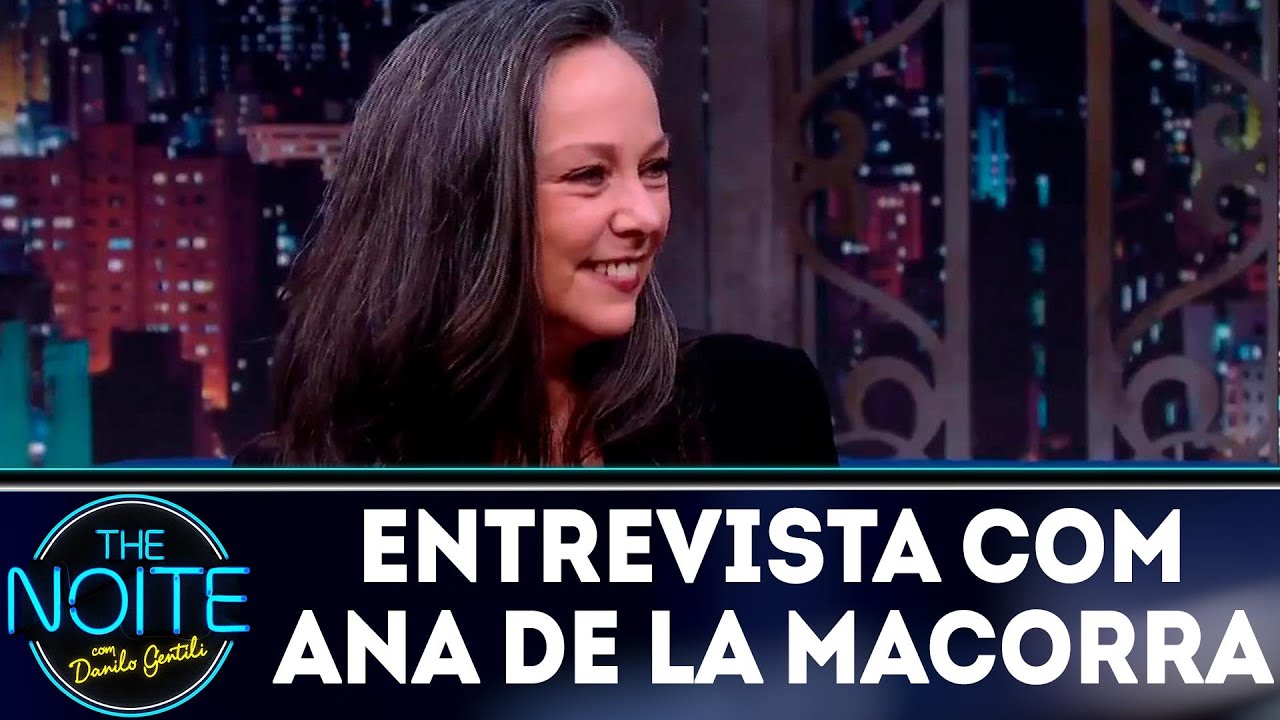 Entrevista com Ana de la Macorra, a Paty do Chaves | The Noite (18/07/18)