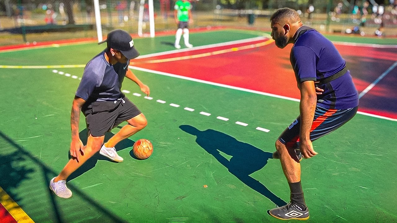 SÓ DEU ELE NO RACHÃO, liso demais - JOGO REAL/RACHÃO