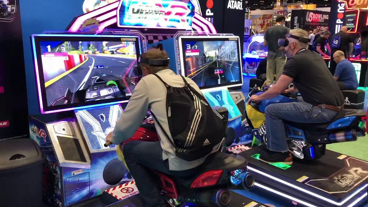 Ultra Moto VR from UNIS Games IAAPA 2019