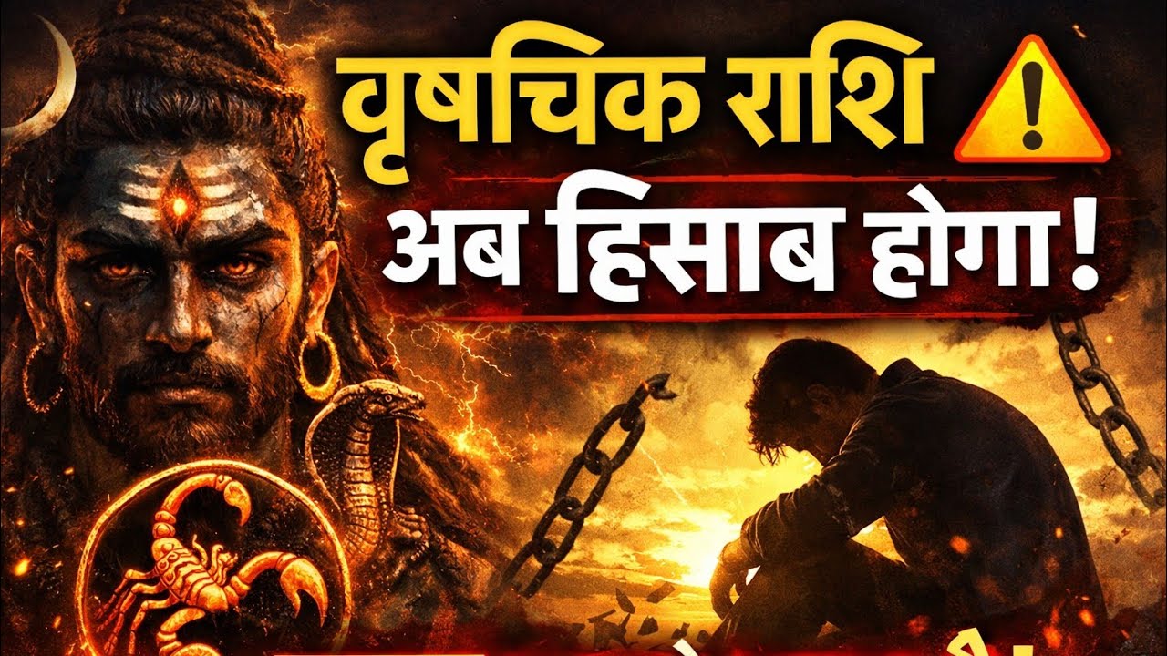 वृश्चिक राशि ⚠️ जो सहा है उसका हिसाब अब ऊपर वाला लेने वाला है | Scorpio Power #astrology #video 