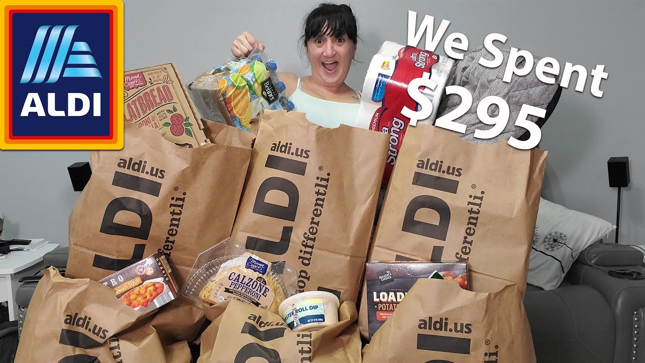 My First Aldi Trip | Massive Haul | Almost Spent $300