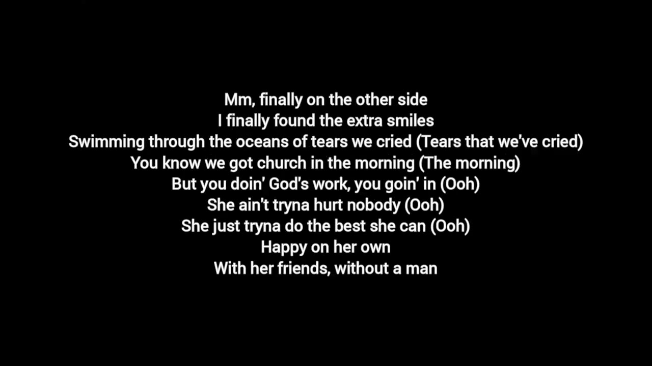 Beyonc&eacute; - CHURCH GIRL Lyrics