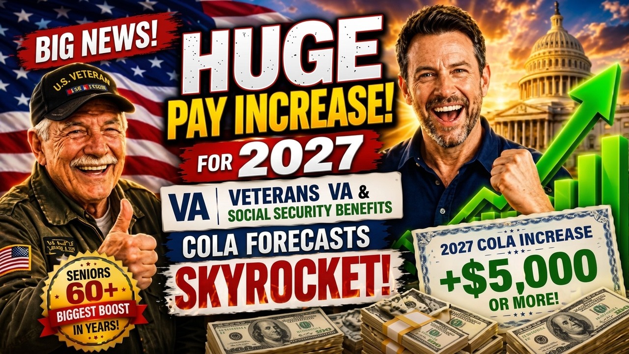 Biggest Boost Since 2023: New 2027 COLA Forecasts Released for Veterans & Retirees