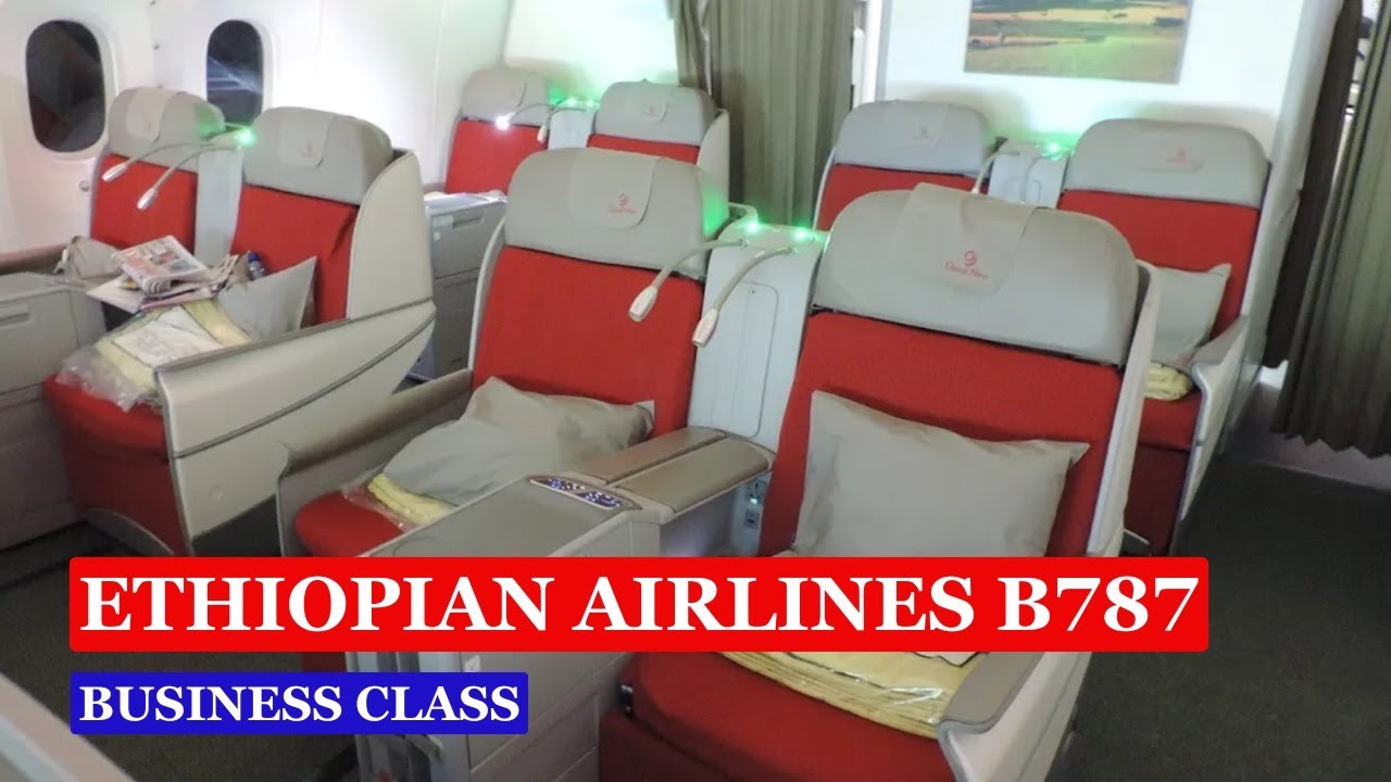 Ethiopian Airlines B787 Business Class, Stockholm to Addis Ababa