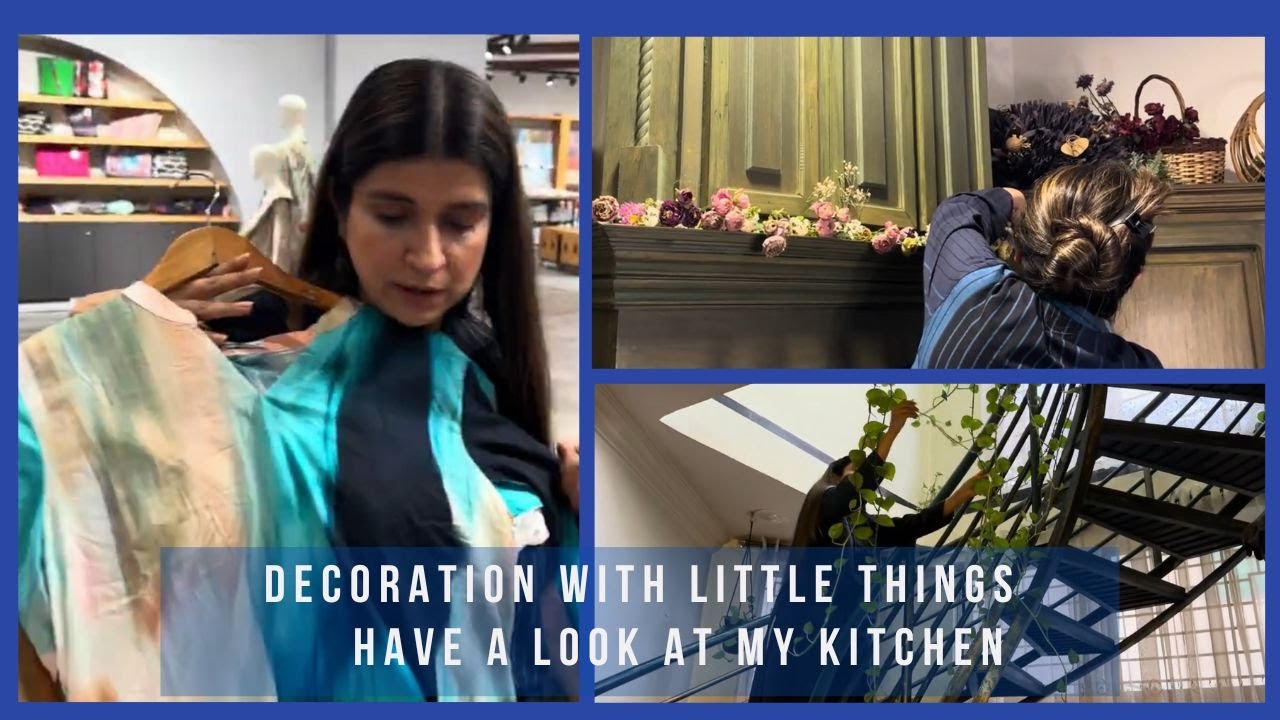 Decoration with little things have a look at my kichen ♥️