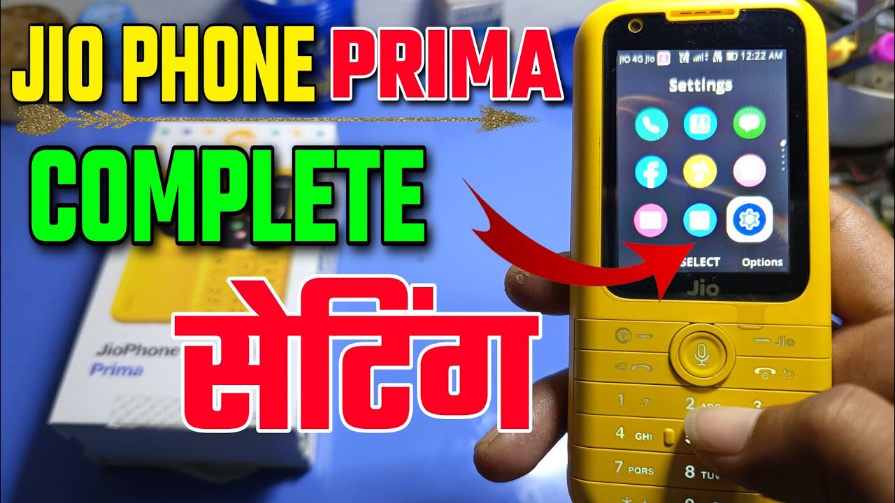 Jio Phone Prima 4g Settings | Jio Phone Prima Settings | jio phone f491 setting | jiophone prima