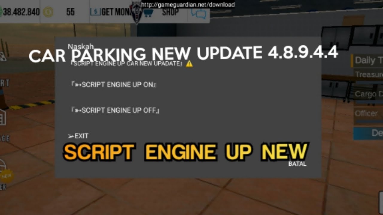 CAR PARKING MULTIPLAYER 4.8.9.4.4 | BAGI BAGI SCRIPT ENGINE UP NEW UPDATE