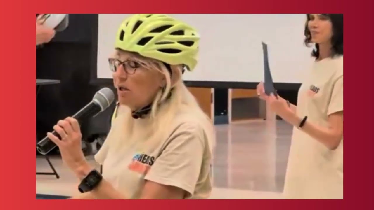 Bike giveaway winner