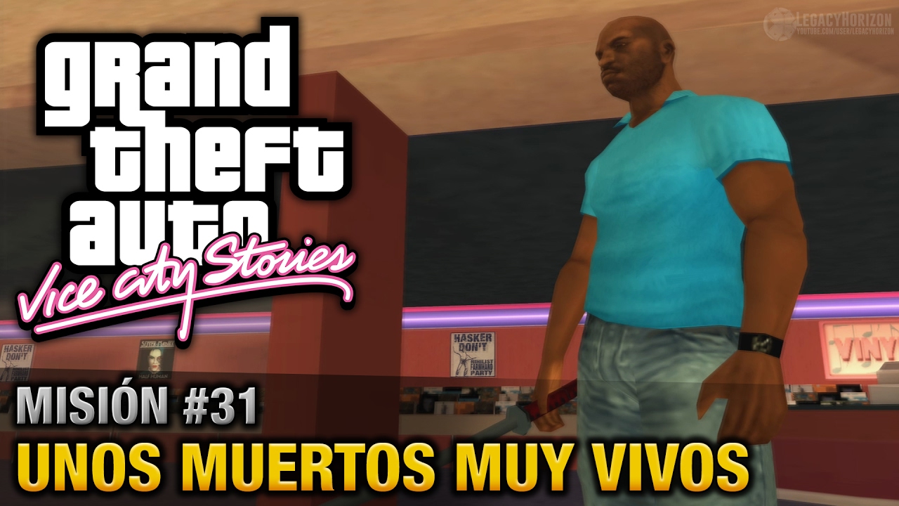 GTA Vice City Stories - Misión #31 - Unos muertos muy vivos (Español/Sin Comentario - PCSX2)