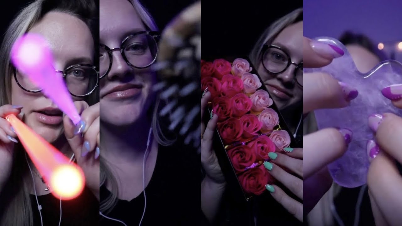ASMR 2022 Restful Rambles TikTok Compilation pt 1 - 1 hour quick cut trigger assortment
