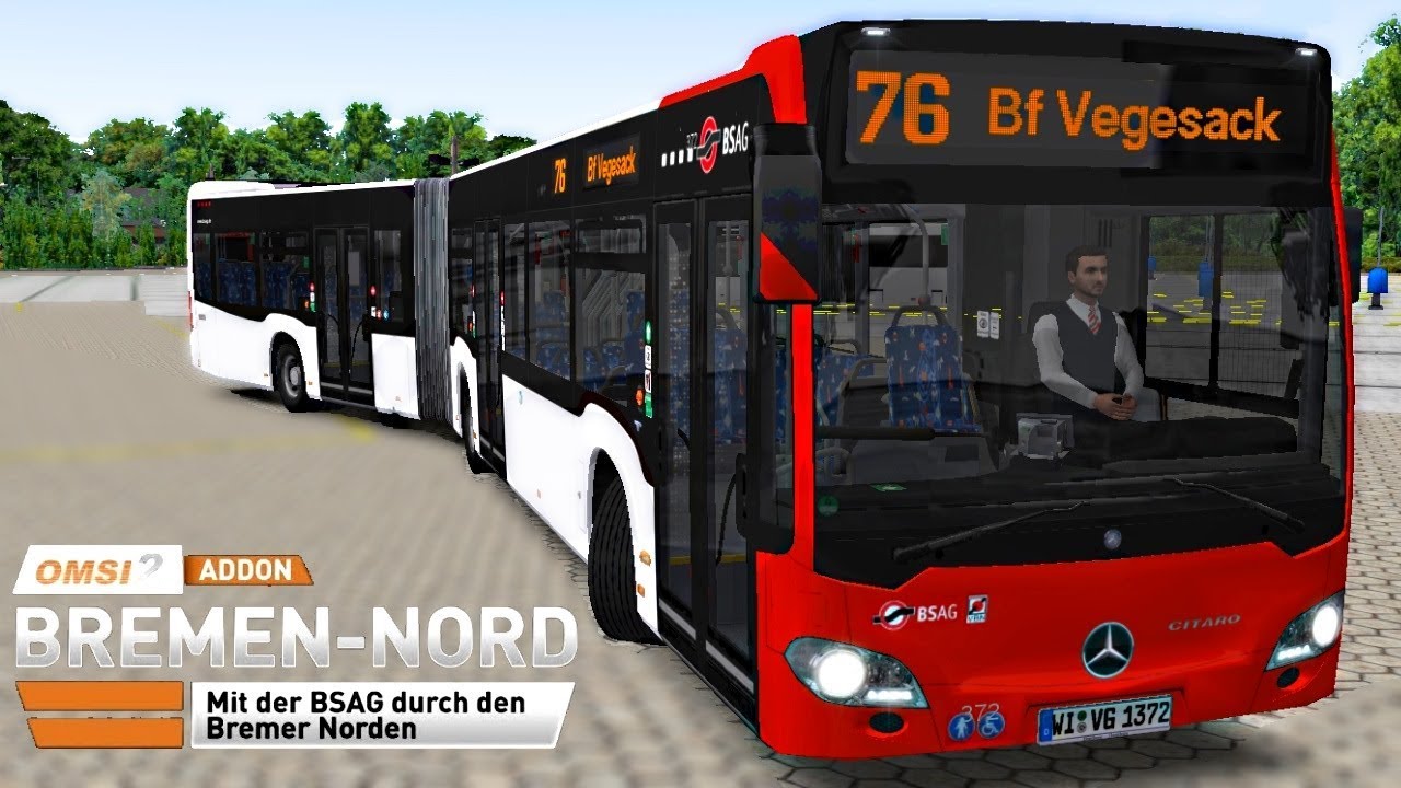 OMSI 2 [60 FPS] - BREMEN-NORD im MB CITARO C2G - Let's Play Omsi 2 [#595]
