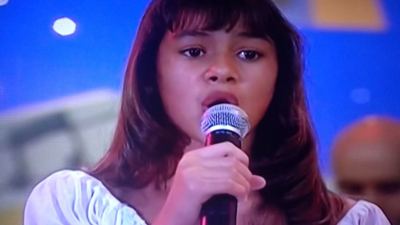 Camilla Faustino-Reprise no Canal ViVa no Programa Gente Inocente. Na época com 11 Anos