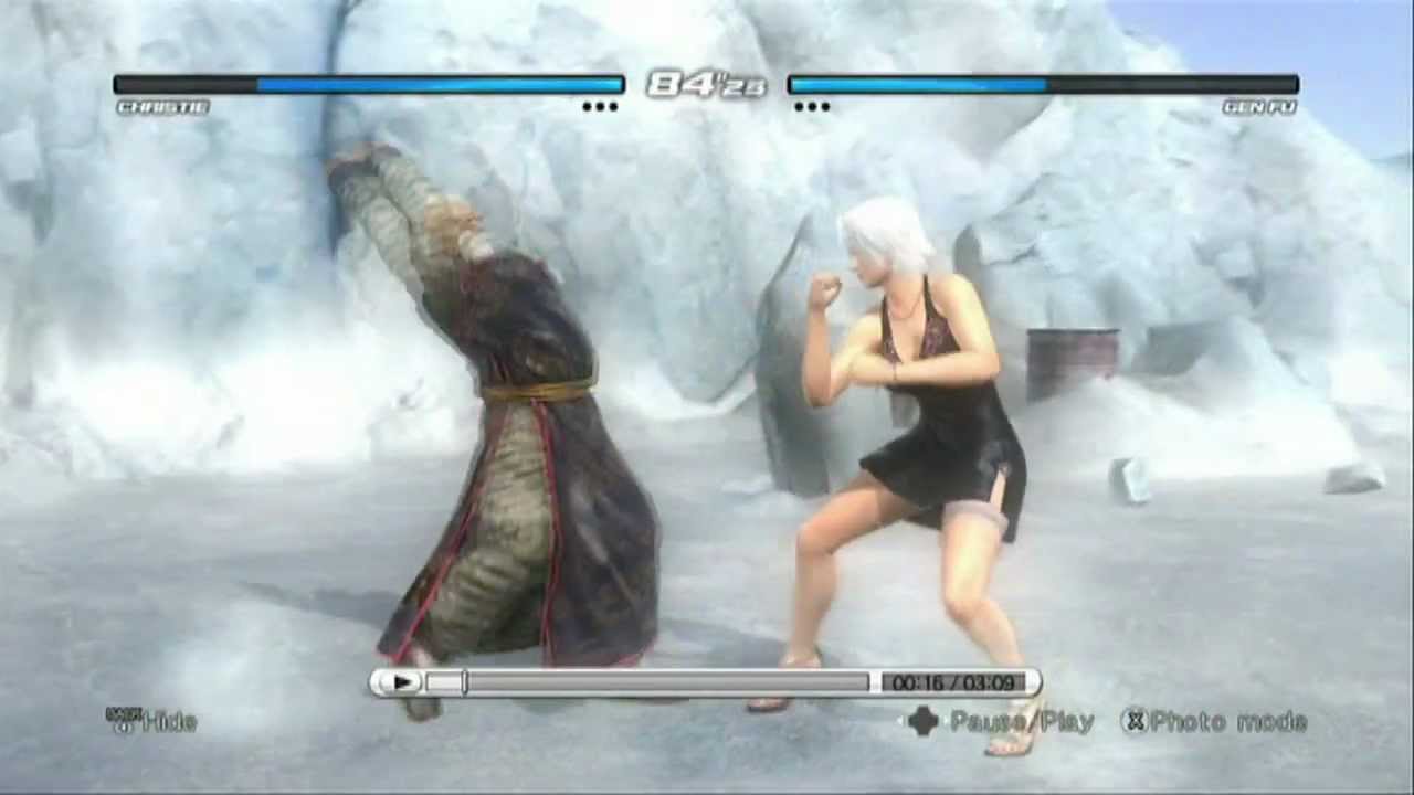 Dead Or Alive 5 - EKS (Christie) vs. Gen Fu