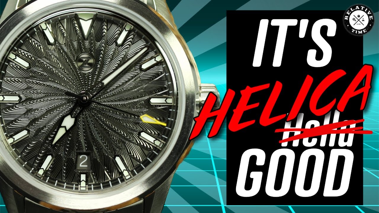 If Seiko Made A Super Cocktail Time, It Be Like This! Zelos Helica Review