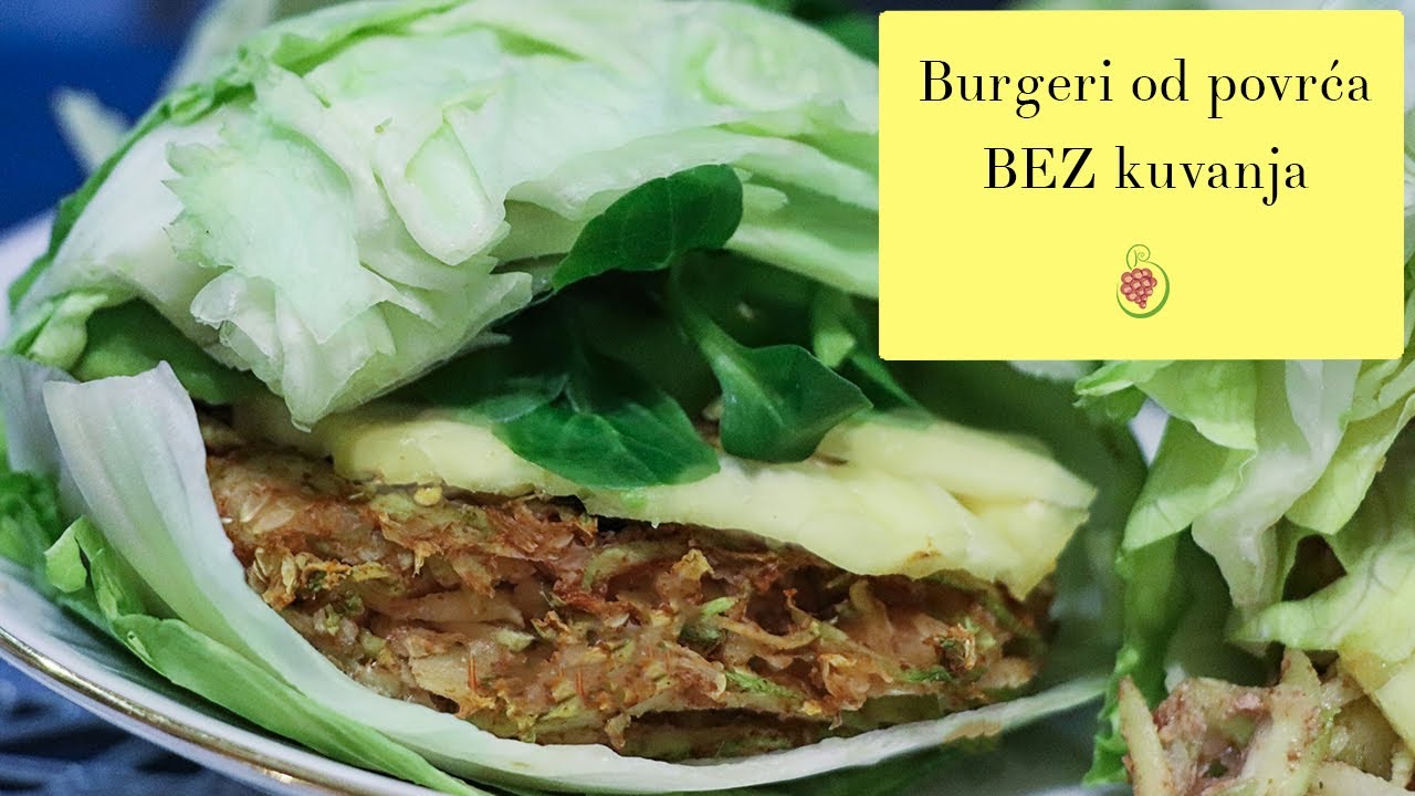 Sirovi veganski burgeri - IZUZETNO UKUSNI