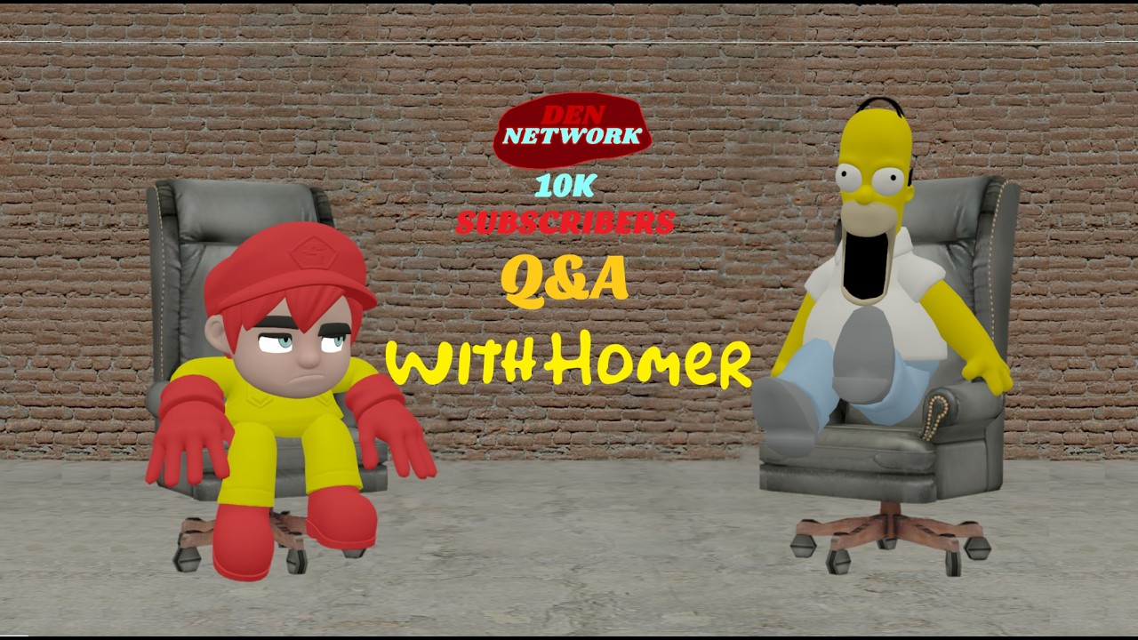 A DEN NETWORK Q&A WITH HOMER FOR 10K SUBS