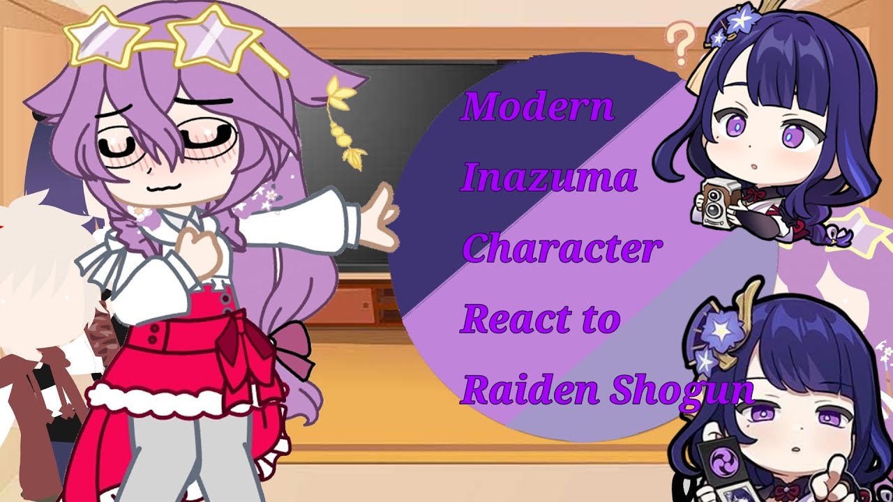 ೃ⁀➷ Modern Inazuma Character React To Raiden Shogun ೀ Short ೀ ೃ⁀➷