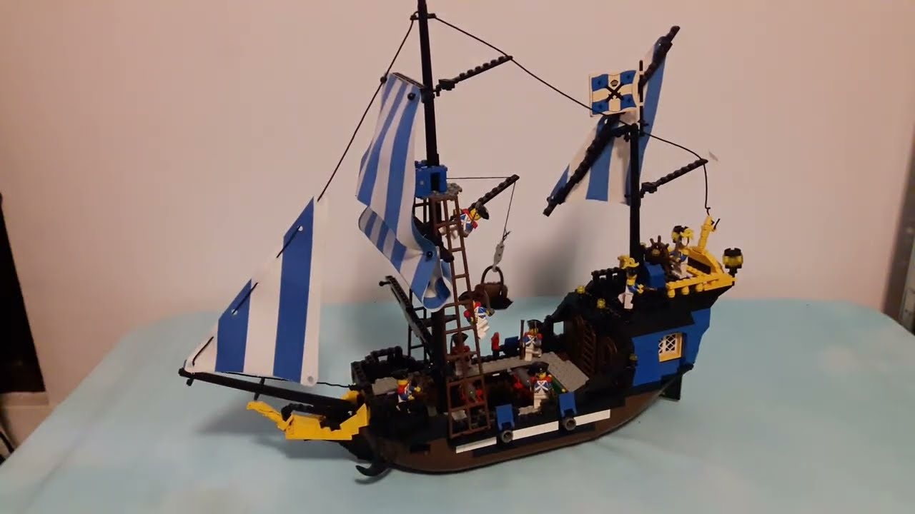 Vintage Lego 6274 Caribbean Clipper...Custom Version!