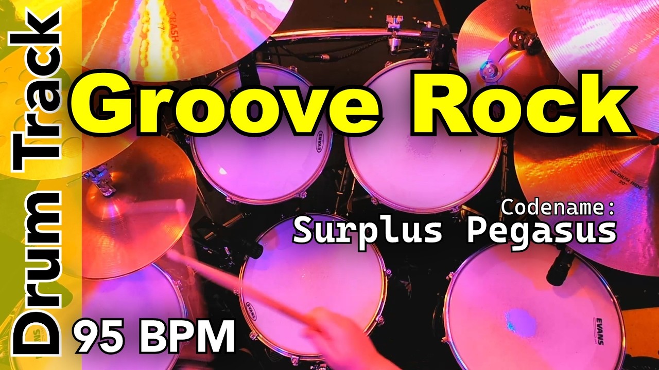 This Beat Produces More Than You Asked For | 95 BPM Groove Rock Drum Track