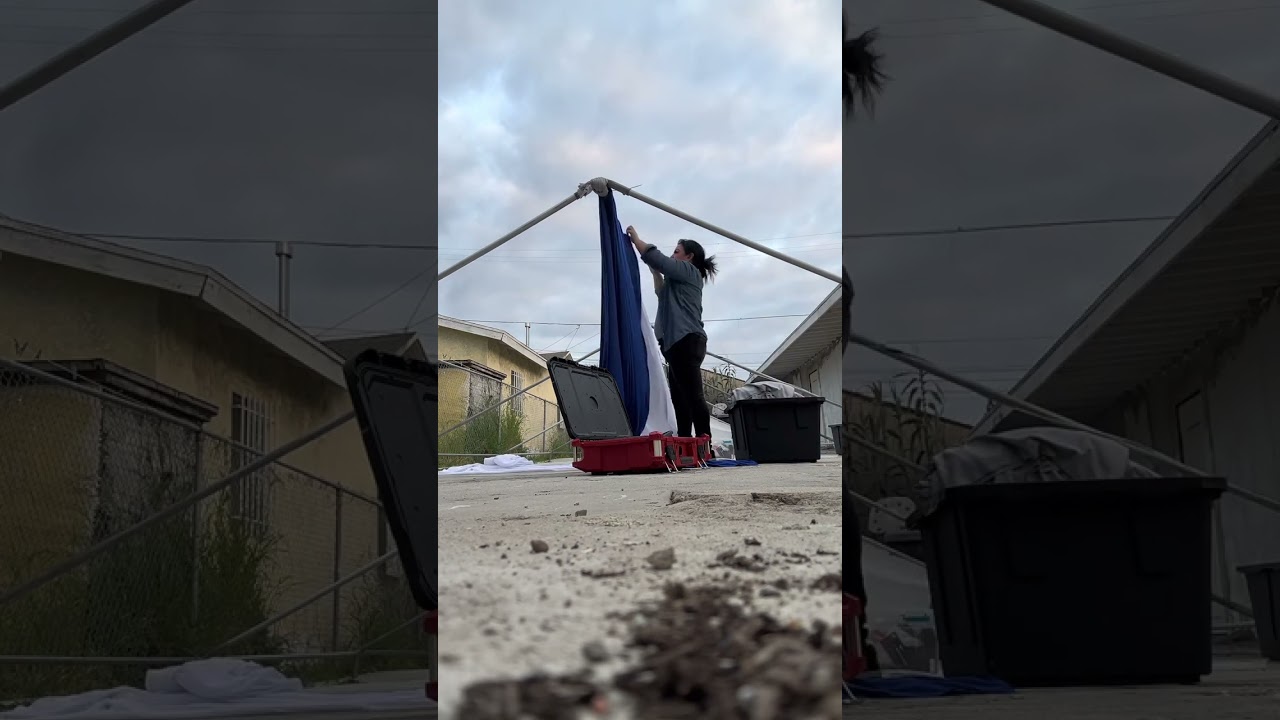 Como decorar una carpa 20x40 con telas para fiestas  Draping